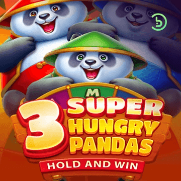 3 Super Hungry Pandas: Hold and Win