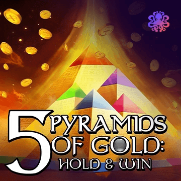 5 Pyramids of Gold: Hold & Win!